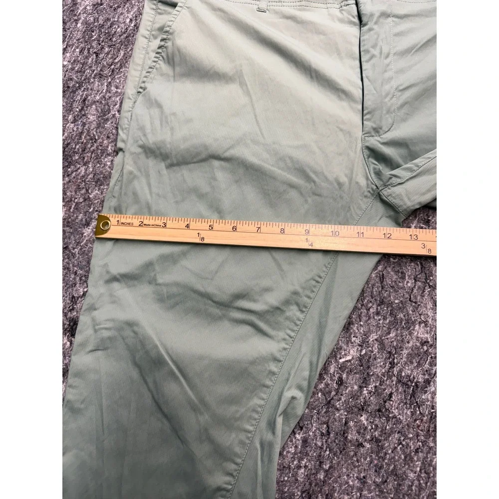 Tailor Vintage Greenwich Slim Fit Pants Mens 36x30 Sage Green Stretch Waist